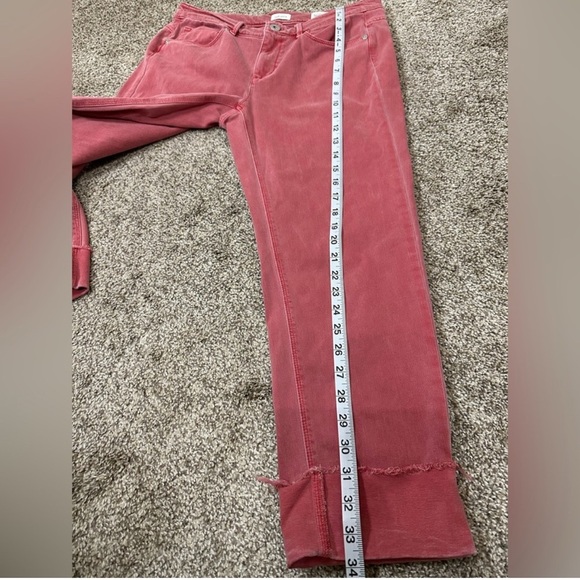 J. Jill Authentic Fit Pink Cropped Denim size 8 - Picture 8 of 12